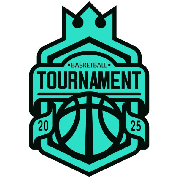 Tournament Basketball logo template 03 Vignette