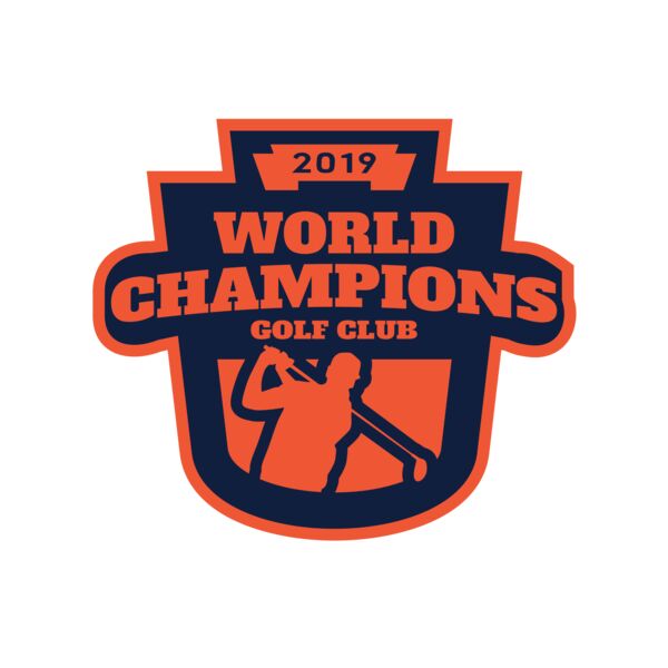 World Champions Golf club logo template Vignette