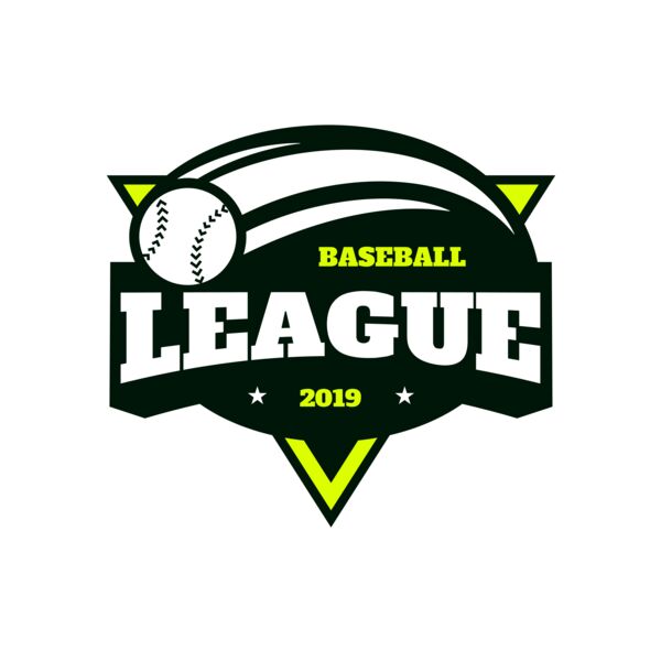 League Baseball logo 01 Vignette