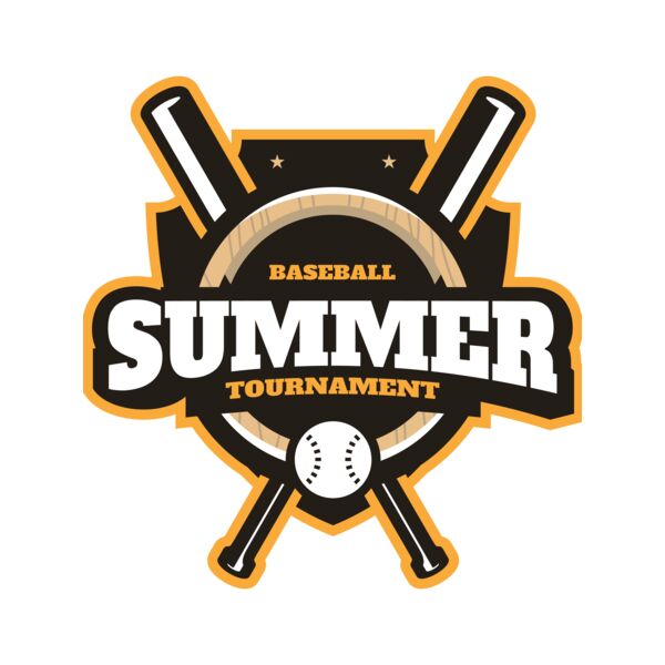 Summer Tournament Baseball logo 01 Vignette
