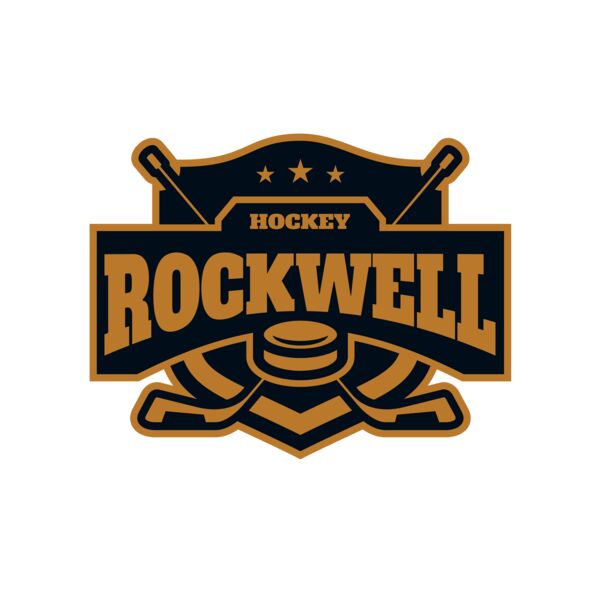 Rockwell Hockey logo template Vignette