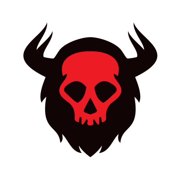 Elements Skulls logo template 20 Vignette