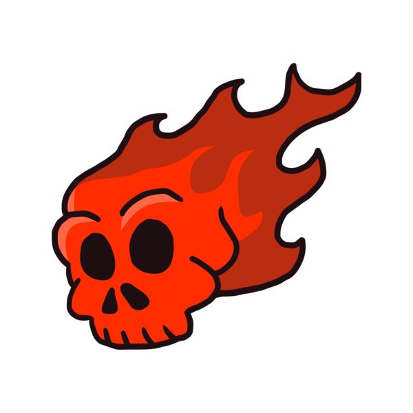 Elements Skulls logo template96 Vignette