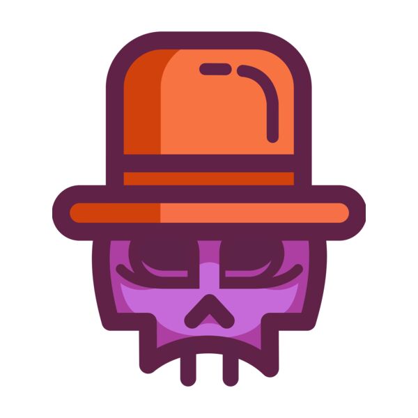 Elements Skulls logo template 140 Vignette