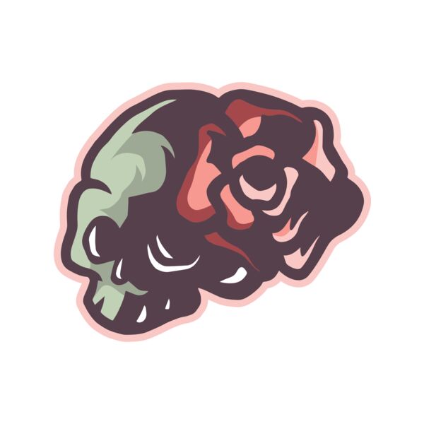 Elements Skulls logo template 154 Vignette