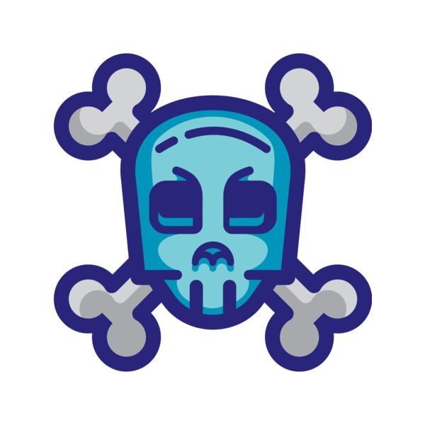 Elements Skulls logo template 161 Vignette