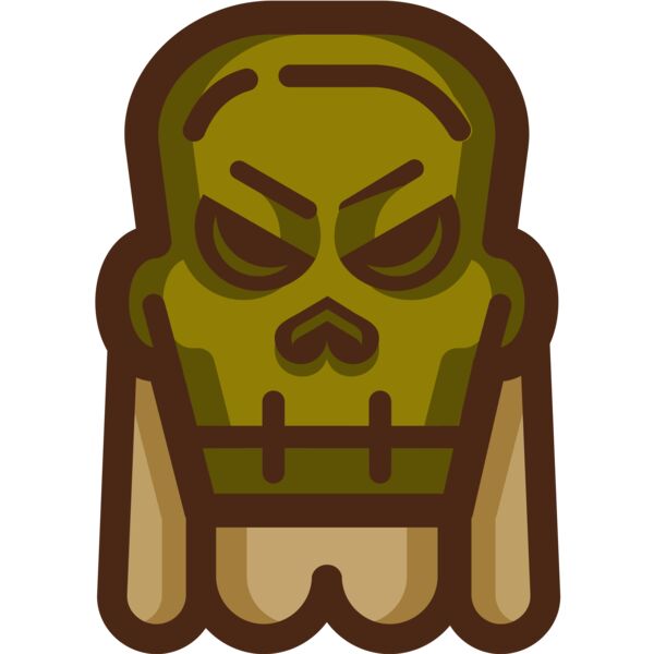 Elements Skulls logo template 177 Vignette