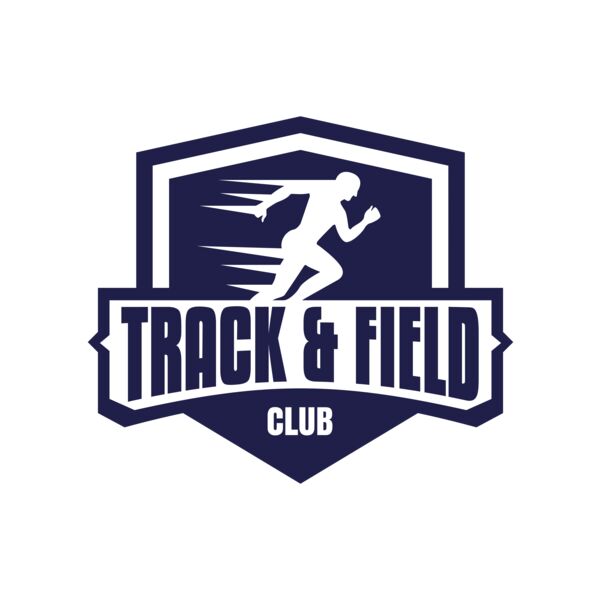 Track & Field Team Logo 03 Vignette