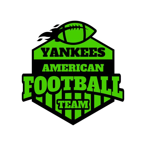 American Football logo 25 Vignette