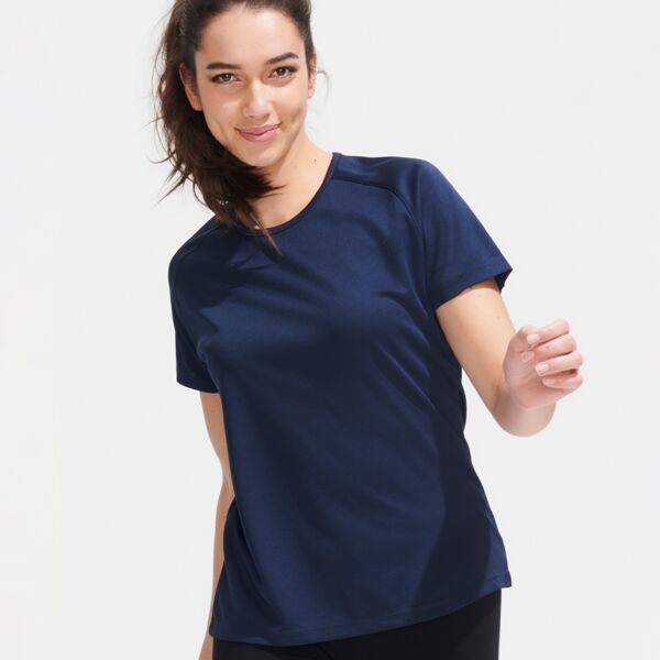 T-shirt sport polyester  femme Vignette