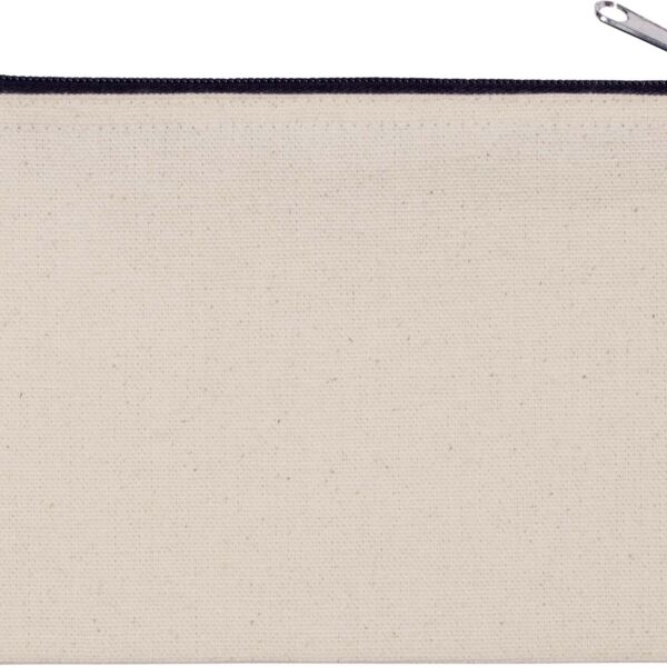 Pochette en coton canvas Vignette