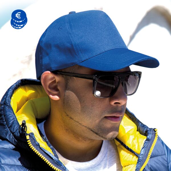 Casquette polyester 5 panneaux Vignette