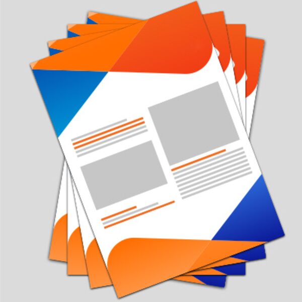 Flyer papier recyclé  Vignette