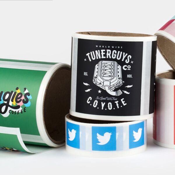 Etiquette carrees Vignette