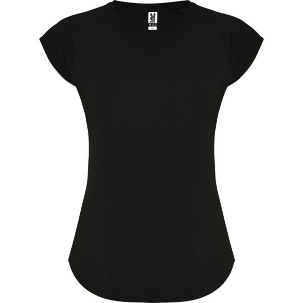 T-shirt technique respirant col V Femme Vignette