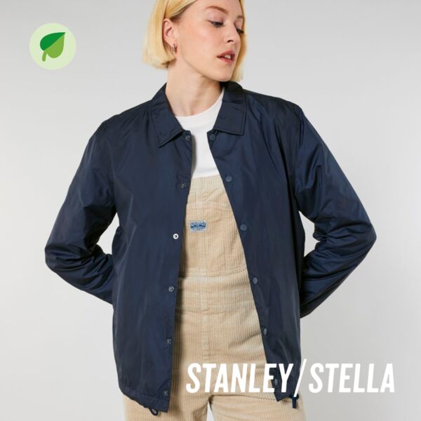 Veste coach unisexe BIO Vignette