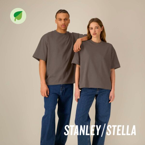 T-shirt lourd unisexe BIO Vignette