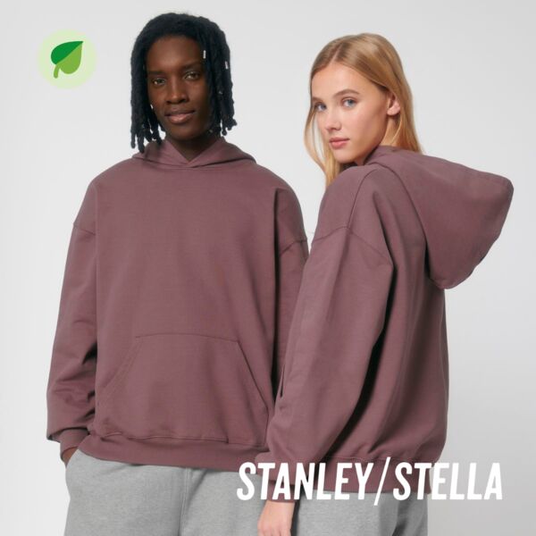 Sweatshirt a capuche oversize premium BIO Vignette