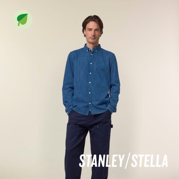 Chemise denim homme premium BIO Vignette