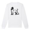  Sweat-shirt unisexe a col rond BIO Vignette