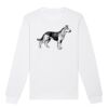  Sweat-shirt unisexe a col rond BIO Vignette