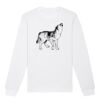  Sweat-shirt unisexe a col rond BIO Vignette