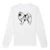  Sweat-shirt unisexe a col rond BIO Vignette