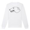  Sweat-shirt unisexe a col rond BIO Vignette