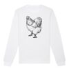  Sweat-shirt unisexe a col rond BIO Vignette