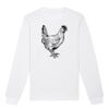  Sweat-shirt unisexe a col rond BIO Vignette