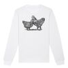 Sweat-shirt unisexe a col rond BIO Vignette