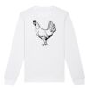  Sweat-shirt unisexe a col rond BIO Vignette