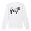  Sweat-shirt unisexe a col rond BIO Vignette