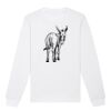  Sweat-shirt unisexe a col rond BIO Vignette