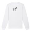  Sweat-shirt unisexe a col rond BIO Vignette