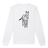  Sweat-shirt unisexe a col rond BIO Vignette
