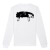  Sweat-shirt unisexe a col rond BIO Vignette