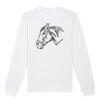 Sweat-shirt unisexe a col rond BIO Vignette