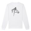  Sweat-shirt unisexe a col rond BIO Vignette