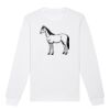  Sweat-shirt unisexe a col rond BIO Vignette