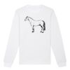  Sweat-shirt unisexe a col rond BIO Vignette
