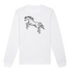  Sweat-shirt unisexe a col rond BIO Vignette