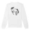  Sweat-shirt unisexe a col rond BIO Vignette