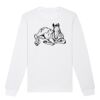  Sweat-shirt unisexe a col rond BIO Vignette