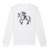  Sweat-shirt unisexe a col rond BIO Vignette