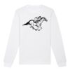  Sweat-shirt unisexe a col rond BIO Vignette