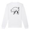  Sweat-shirt unisexe a col rond BIO Vignette