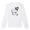  Sweat-shirt unisexe a col rond BIO Vignette