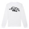  Sweat-shirt unisexe a col rond BIO Vignette