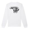  Sweat-shirt unisexe a col rond BIO Vignette